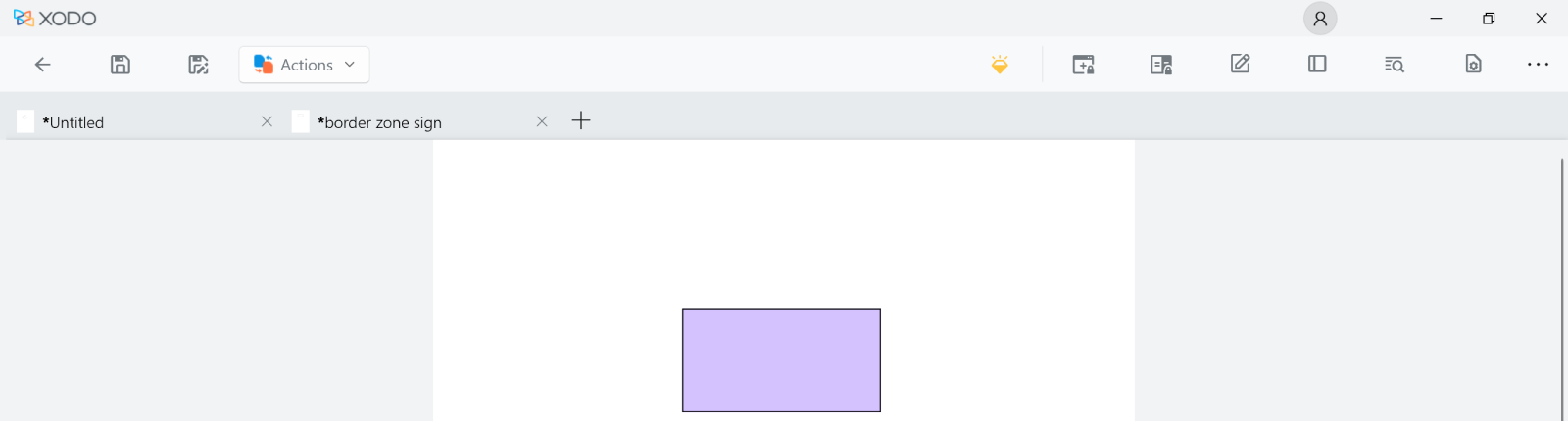 Screenshot of original toolbar