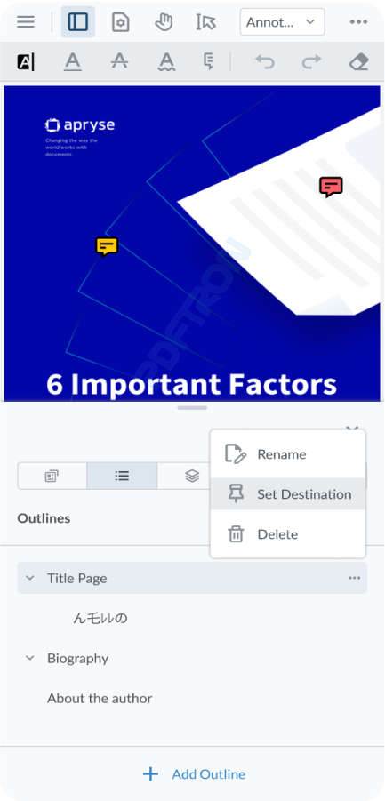 Outlines - Half Screen